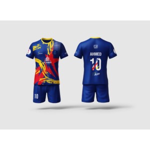 Conjunto de Uniforme de Fútbol Moderno para Hombres y Niños, Camiseta y Pantalones Cortos, Ropa Deportiva Cómoda y Transpirable para Jugar a Diario - Product Image 2