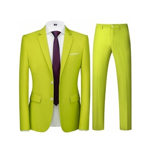 Costume de mariage 2 pièces pour homme, pantalon et veste, blazer de costume d'affaires, formel, pour mariage et bureau, dernière collection, prix d'usine, vente en gros, OEM ODM - Product Image 1
