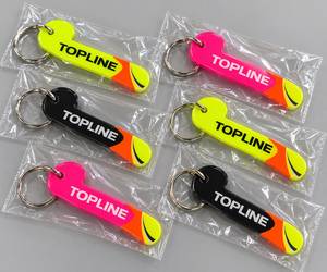 Porte-clés mini bâton de hockey personnalisé TOPLINE avec logo – Porte-clés promotionnel pour le hockey sur gazon - Product Image 2
