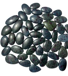 Cabujones de cianita de rubí Natural de grado AAA + hechos a mano, piedras preciosas personalizadas, calidad increíble certificada por terceros - Product Image 4