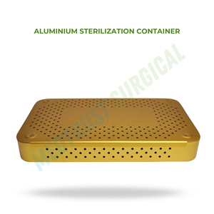Contenedor de Esterilización para Placas Maxilofaciales, Caja de Almacenamiento de Instrumentos Quirúrgicos de Aluminio de 2.4mm, Perforada, para Autoclave - Product Image 2
