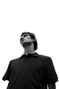 ODM และ OEM เสื้อยืดกอล์ฟคอลเลกชับแขนครึ่งสำหรับผู้ชายผ้าคอตตอนระบายอากาศได้ดีมีแบรนด์ตามสั่ง100% - Product Image 4