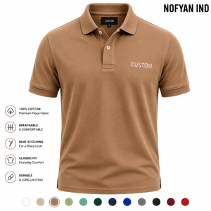 Fabricante de Camisetas Polo OEM ODM, Fábrica Verificada |   Camisetas Polo de Algodón con Logotipo Personalizado |   Fabricante y Proveedor de Ropa de Marca Privada - Product Image 1