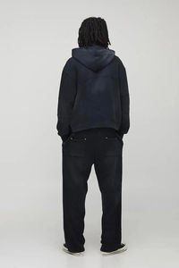 Conjunto Deportivo de 2 Piezas, Pantalones Deportivos Holgados con Capucha, Transpirables, Casuales, de Color Sólido y Personalizado, Estilo Urbano, Gran Venta 2026 - Product Image 5