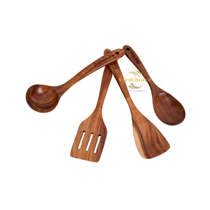 Ustensiles de cuisine écologiques en bois naturel pour les marques d'articles de cuisine durables - Product Image 2