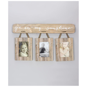 Cadre photo minimaliste en bois massif pour décoration moderne de table et murale - Product Image 2