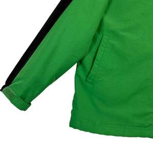 Nuevo Conjunto Deportivo de Poliéster Verde para Hombre, Chaqueta y Pantalones de Cuello Alto, Color Sólido, Transpirable, Ropa Casual de Primavera - Product Image 6