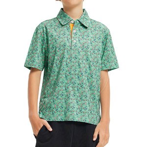 Camisetas de Polo de Golf para Jóvenes, Cómodas y Elegantes, Hechas con Material Elástico Suave al Tacto - Product Image 1