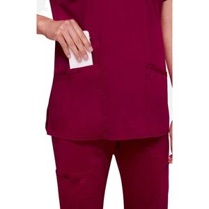 Blouse médicale légère pour femmes, uniforme de clinique, vêtements de santé, personnalisable, OEM, marque privée, fournisseur d'usine - Product Image 6