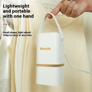 Sèche-linge compact automatique en plastique ventilé blanc portable électrique avec poignée pour usage domestique/dortoir - Product Image 5