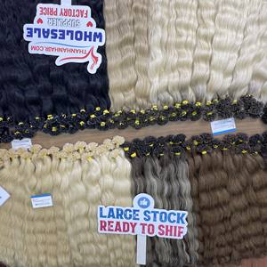 Extensions de cheveux naturels vietnamiens en gros, pointe en U, à la kératine, double épaisseur, Remy, cuticules alignées, couleurs tendance - Product Image 6