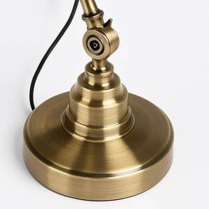 Lámpara de Mesa Metálica Tradicional con Brazo Ajustable y Pantalla de Cúpula para Uso en Interiores de Oficina - Product Image 3