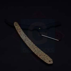 Navaja de Afeitar Recta de Acero Inoxidable Reutilizable de Alta Calidad, Elegante y con Estilo - Product Image 3