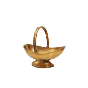 Cuenco y cesta de frutas de estilo Floral con acabado antiguo con asa, cuenco de lujo listo para regalo de boda más vendido, nuevo por TCD - Product Image 4