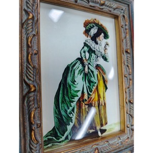 Marco de Madera Ornamentado Rectangular Estilo Vintage para Cuadros, Marco Vertical Decorativo para Exhibición de Arte - Product Image 5