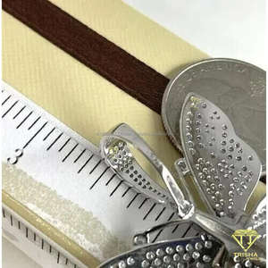 จี้มังกรในตำนาน เงินแท้ 925 ชุบทอง ประดับเพชร VVS ผลิตในห้องปฏิบัติการ สไตล์ฮิปฮอป ของขวัญสำหรับทุกเพศ - Product Image 5