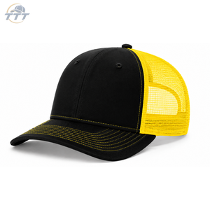 Casquette Trucker Vintage Marron et Blanc à 6 Panneaux Personnalisée – Vente Directe Usine – Unisexe, Respirante, en Maille, avec Fermeture Snapback pour l'Extérieur - Product Image 1