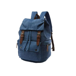 Sac à dos de voyage unisexe de luxe multifonctionnel à panneaux, grande capacité, en toile, avec cadre interne, doublure en PVC de haute qualité, fermeture éclair, compartiment pour ordinateur portable - Product Image 4