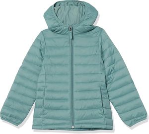 Doudoune rose légère matelassée imperméable écologique respirante coupe-vent décontractée à capuche pour l'hiver - Product Image 2