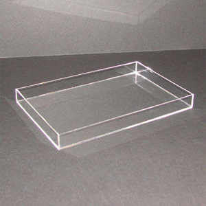 High Quality Acrylic Display Serving Storage Tray For Tea <b>Coffee</b> Breakfast Crystal Lucite Tray For Vanity & <b>Coffee</b> <b>table</b> decor - Product Image 6