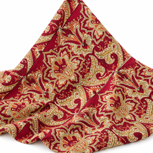 Tela Orgánica Premium de Jaipur, Tejida a Mano con Estampado Floral Índigo, Ligera, 90 GSM, para Decoración del Hogar, Camisas, Vestidos, Fundas, Algodón Sostenible - Product Image 3