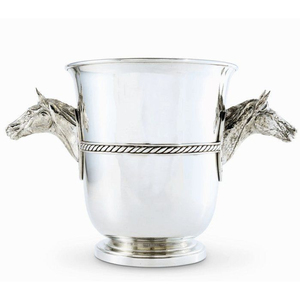 Cubo de hielo y vino de metal niquelado con soporte de acero, enfriador de aluminio para fiestas, uso doméstico y en bares, enfriador de vino y champán - Product Image 2