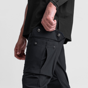 Mens Techwear <b>Cargo</b> Joggers Multi Pocket <b>Slim</b> Fit Tactical <b>Trousers</b> Breathable Quick Dry Athletic Performance Pants Bulk - Product Image 2