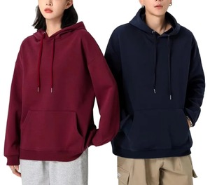 Fleece Lined Breathable Zipper Hoodie Cotton Polyester <b>Blend</b> Low MOQ Fashion Streetwear Sweatshirt Comfortable Durable Outerwear - Product Image 1