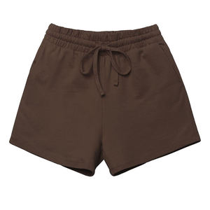 En gros, Ensemble short et sweat à capuche pour femme, couleur unie, nouveau design 2026, confortable, 100% coton, imperméable, coupe-vent, respirant, été - Product Image 6