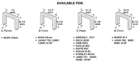 JANNYEI JT-21R13 industriel bricolage manuel Source d'alimentation agrafeuse 23,24 1 an 6-10mm agrafes de décoration tout-en-1 cuisson légère