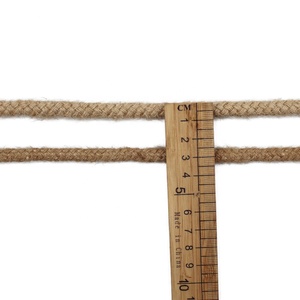 Cuerda de cáñamo redonda al por mayor de fábrica, cuerda de Yute natural, cuerdas redondas de arpillera - Product Image 3