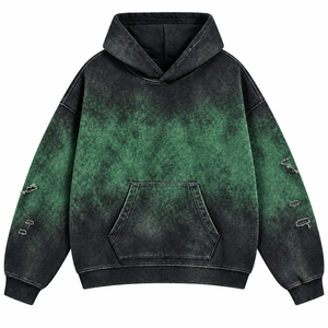 Sweat à capuche unisexe oversize en coton 100% respirant, manches classiques, style gothique, avec poches, idéal pour l'automne - Product Image 1