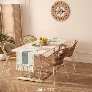 Runner da Tavolo Verde Salvia 72 Pollici con Nappe, Decorazione Boho per Pasqua, Copritavolo Rustico in Macramè Stile Fattoria, Aggiunta Sorprendente al Tuo Arredamento - Product Image 4