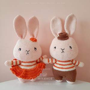 45 Venta al por mayor the Snuggle Bunny Lovable Cotton Crochet Plush para niños y coleccionistas-Marca MITEXCO - Product Image 5