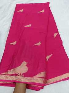 Viscose Crepe Fabric 85 GSM 44 Inch Width Figure Work Cotton Print Material for Boutique Ethnic Suits and Designer Wear - Product Image 6