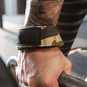 Gants d'entraînement unisexes robustes antidérapants avec logo personnalisé, fermeture à pression, sans élasticité, en EVA - Product Image 5