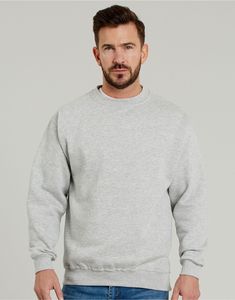 Sweat-shirt à col rond vert premium pour homme, coupe classique, couleur unie, pull décontracté en polyester tricoté, séchage rapide, écologique, automne - Product Image 4