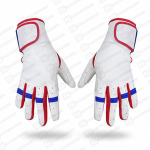 Gants de frappe de Baseball professionnels en cuir véritable de haute qualité respirant Durable doux confortable meilleure prise en main sur mesure - Product Image 2
