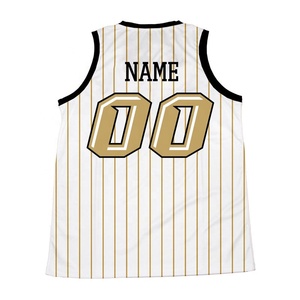 Camiseta de Baloncesto Sublimada Personalizada, Sin Mangas, de Malla de Poliéster de Secado Rápido, con Nombre, Número y Equipo, para Adultos - Product Image 3