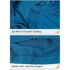 Maillot de cyclisme respirant à manches courtes pour homme avec fermeture éclair intégrale, en Spandex/Polyester, idéal pour le cyclisme sur route - Product Image 5