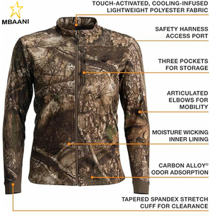 Lightweight <b>Camo</b> Hunting <b>Jacket</b> for Men - Product Image 4
