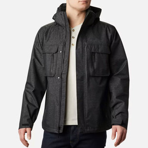 Chaqueta Impermeable de Estilo Moderno, Chaqueta Impermeable de Tela de Calidad, Chaqueta Impermeable de Aspecto Elegante para Actividades al Aire Libre Diarias - Product Image 1