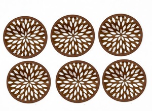 Modern Wooden <b>Coaster</b> Unique design Decoration Accessories Mats Pads <b>drink</b> coffee mug <b>coaster</b> customized - Product Image 3