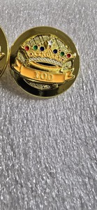 Premium High Quality Metal <b>Buttons</b> Top Ladies of Distinction TLOD Custom <b>Buttons</b> for blazer in Gold color 8 <b>Buttons</b> - Product Image 5