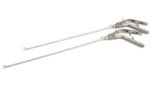 <b>Laparoscopic</b> Needle Holder Manual Surgical <b>Instrument</b> CE Certified Class II Arthroscopy Surgery Use - Product Image 6