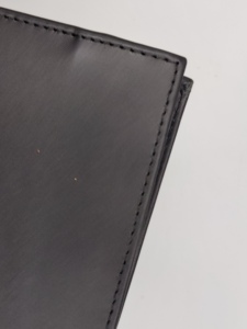 Men's Elegant OEM Genuine Leather <b>RFID</b> Protected Slim Card Holders High Quality Wholesale Short <b>Wallet</b> Durable Brand 2026 Latest - Product Image 4