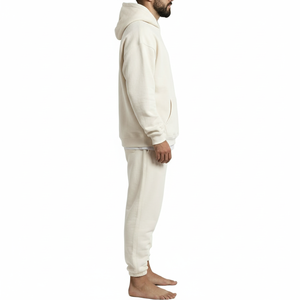 ชุดฮู้ดดี้และกางเกงจ็อกเกอร์สตรีทแวร์ผู้ชาย ทรงหลวม ชุดวอร์ม รับทำโลโก้ แบรนด์ส่วนตัว - Product Image 3