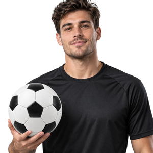 Classic Black & White Soccer Ball | Traditional 32-Panel Design | Match & <b>Training</b> <b>Football</b> | Durable ball | Promotional Ball - Product Image 2