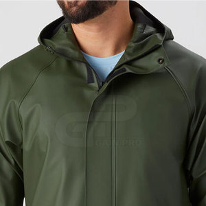 Chaqueta de golf para hombre, ropa exterior ligera de alto rendimiento, resistente al viento, transpirable, cómoda, ropa de entrenamiento para campo de golf - Product Image 6