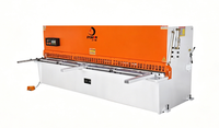 Cisaille à poutre oscillante semi-automatique CNC hydraulique industrielle SYDUAN QC12Y 16x4000mm avec moteur PLC et pompe à engrenages en acier inoxydable